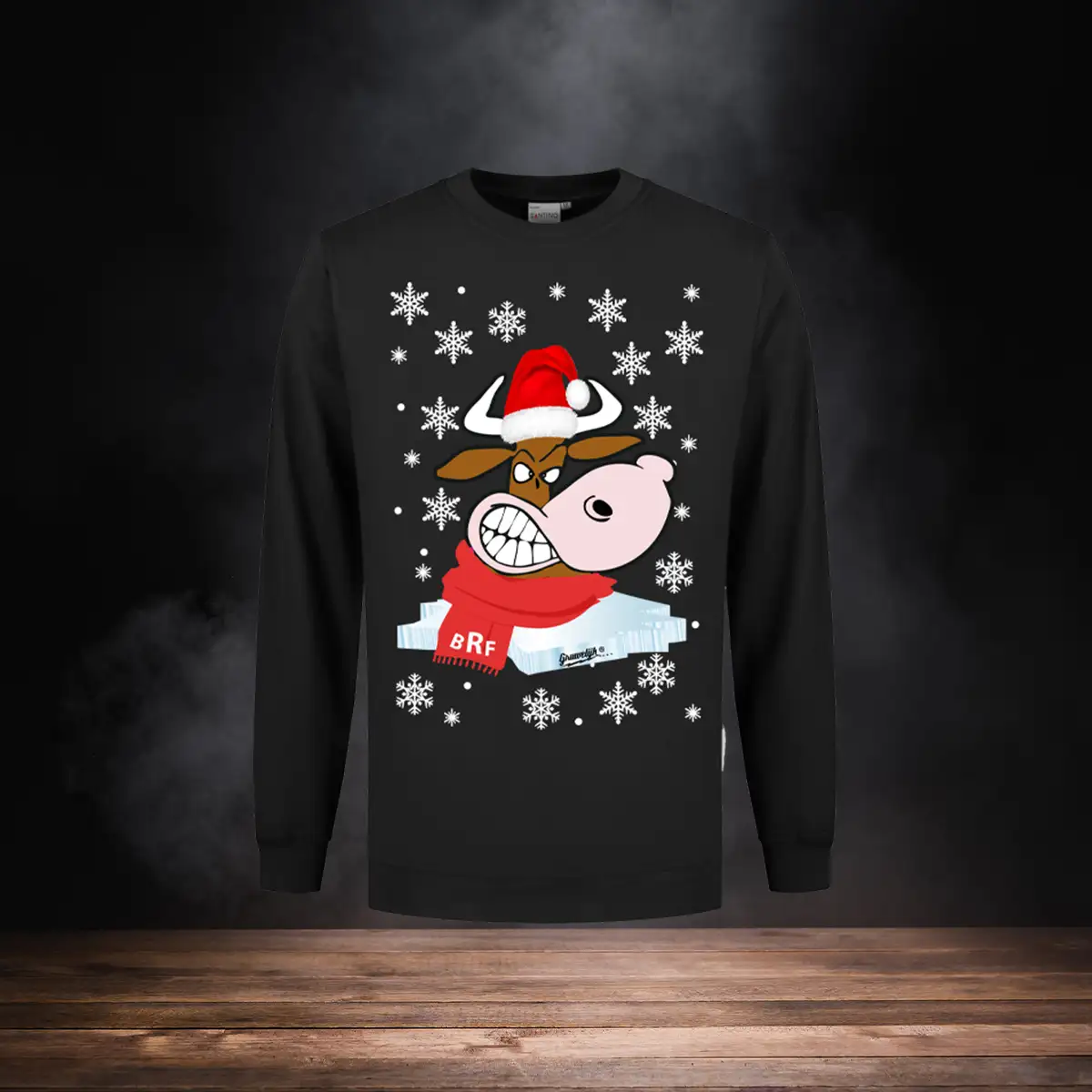 Kinderkersttrui Zwart